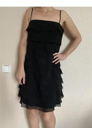 Сукня плаття в рюші волани zara сукня вечірня