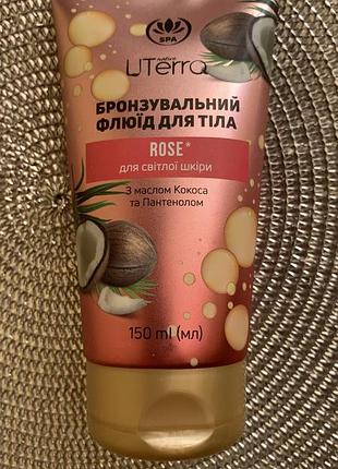 Бронзуючій флюїд для тіла