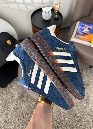 Adidas spezial navy white 3
