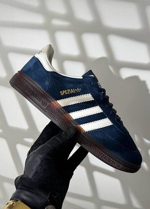 Adidas spezial navy white 4