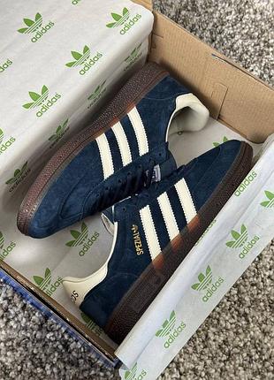Adidas spezial navy white 8
