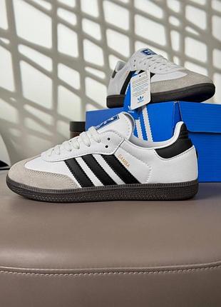 Adidas samba og originals white black