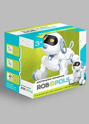Робот собака robopals р/к арт. pl-924-01 (12шт) акум., ходить, гавкає, сидить, короб.25,5*24*19см