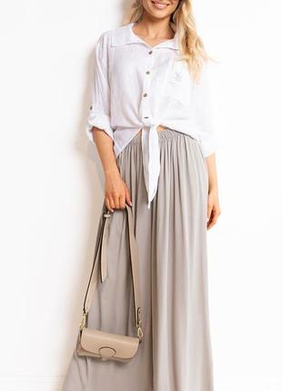 Широкие брюки палаццо, бренд zara, размер xl