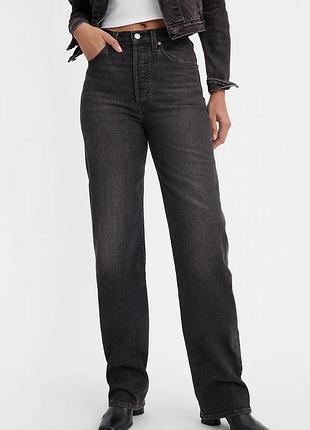 Джинси levis ribcage full length straight