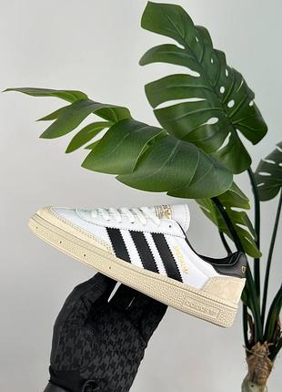 Adidas spezial white beige black