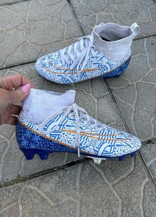 Бутсы копы копочки сороконожки шиповки nike 36р