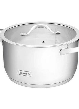 Кастрюля lessner d=22см 4,1л 55877-22, разграждай, последней единицы товара.
