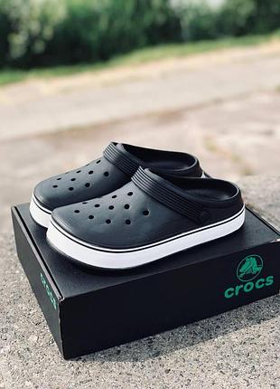 Crocs bayaband black крокси чоловічі чорні крокси