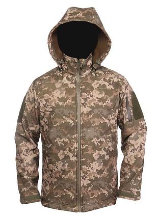 Куртка military softshell pixel