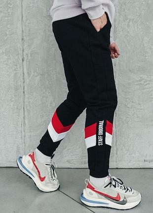 Спортивні штани staff retro logo c1 fleece