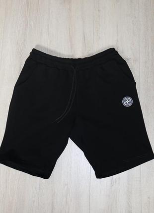 Шорты stone island черный
