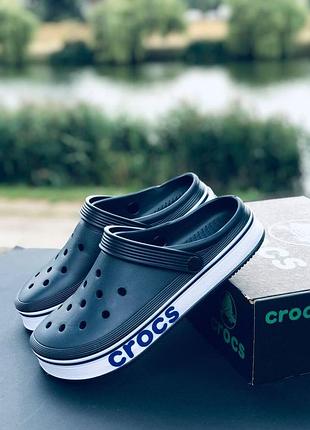 Crocs bayaband blue кроксы мужские синие кроксы 42