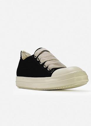 Rick owens drkshdw jumbo lace ramones low