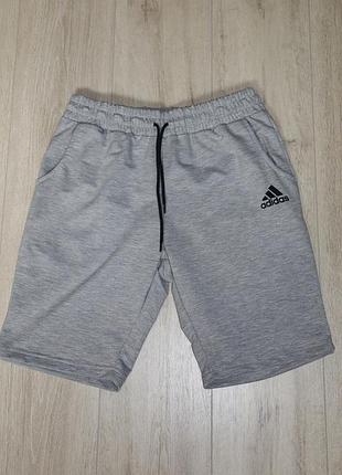 Шорты adidas світло-сірий