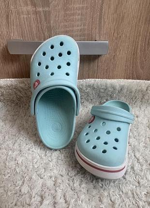 Crocs 10-11 на дівчинку, яскраві кроксы р-р 27-28, яркие кроксики на девочку