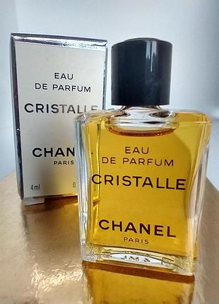Chanel cristalle оригінальна вінтажна мініатюра 4 мл