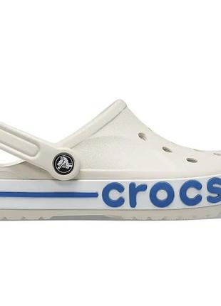 Crocs bayaband stucco bright cobalt оригинальные, кроксы баябенд слоновая кость унисекс оригинал + коробка