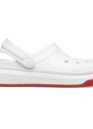 Crocs full force white оригинальные, кроксы фул форс белые подошвой мужские унисекс женские оригинал + коробка m5/w7