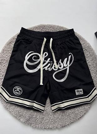 Шорти stussy вишивка
