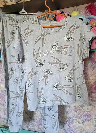 Пижама looney tunes бакс банни классное качество