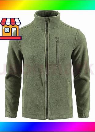 Bs тактическая кофта a162 best mix теплая флисовая green 3xl bas77/n