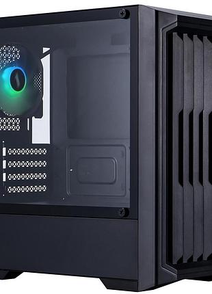 Корпус для пк 1stplayer h2-bk-4f7 без блока питания black (h2-bk-4f7)