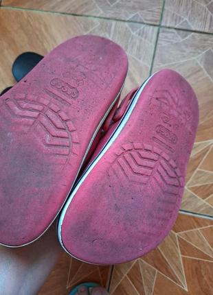 Crocs красные j 2 3