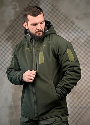 Тактична зимова чоловіча куртка/ водонепроникна військова куртка softshell/ армійська куртка з omni-heat xl
