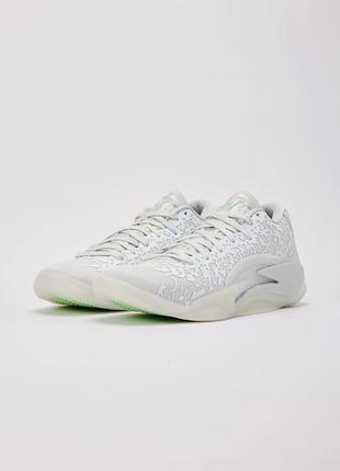 Баскетбольні кросівки air jordan zion 3 у кольорі “white vapor green”