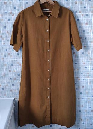 Платье лен linen/cotton blend. cubus as.
