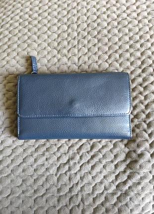 Кожаный кошелек golunski leather