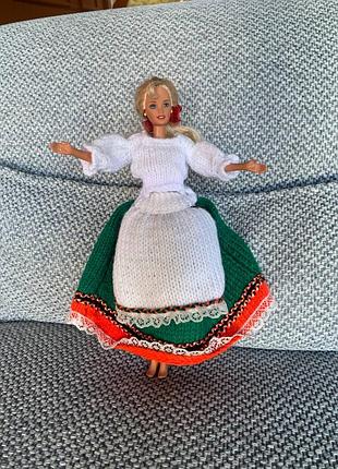 Коллекционная винтажная кукла barbie 1990 х годов, mattel