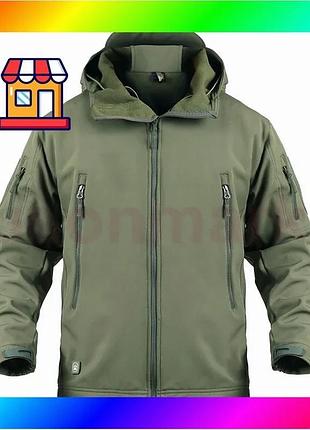 Bs тактическая куртка pave best mix hawk ply-6 green s bas77/n