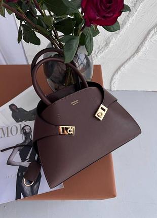 Ferragamo salvatore brown жіноча сумка