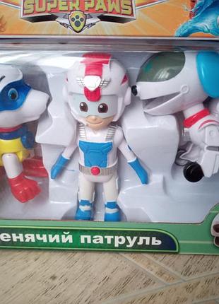 Комплект игрушек "щенячий патруль"