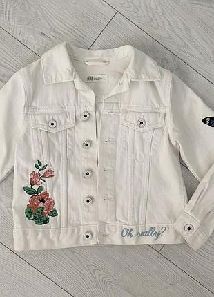Джинсова куртка, джинсовка h&m