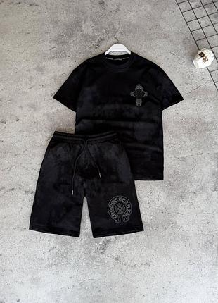 Стильный мужской костюм chrome hearts