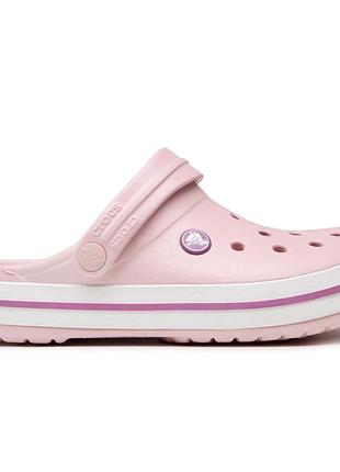 Crocs crocband pearl original жіночі, крокси крокбенд рожеві оригінал жіночі, крокси оригінал рожеві m8w10 (40-41)
