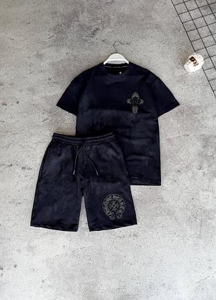 Мужской летний костюм chrome hearts