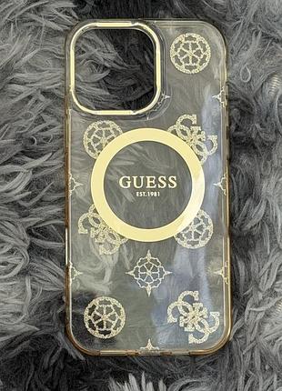 ❤️❤️❤️класний чохол на айфон 16 pro max guess. оригінал 3