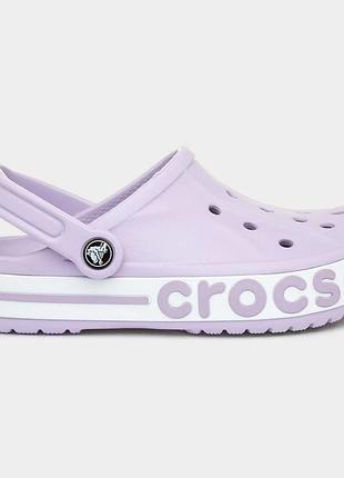 Crocs bayaband lavander original жіночі, крокси баябенд фіолетові лавандові оригінал з коробкою