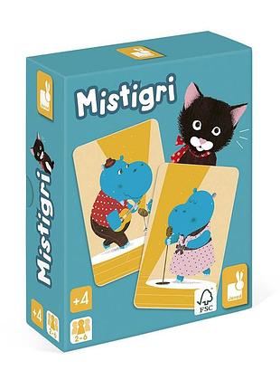Настольная игра на соответствие janod мистигри 2-6 игроков 4+ лет (j02752)