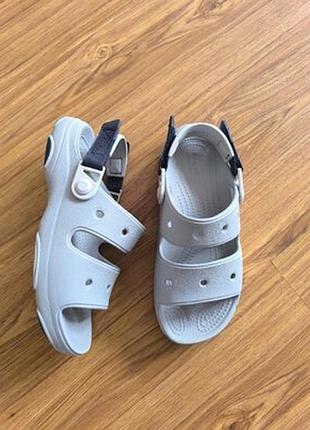 Кроксы сандалии crocs classic all terrain m5w7 наш 37-38