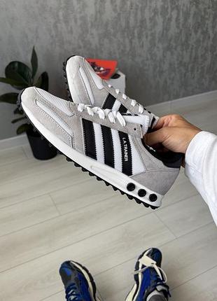Adidas la trainer og light grey 5