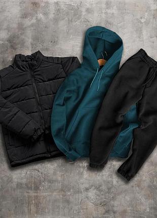 Комплект костюм+куртка стьобана