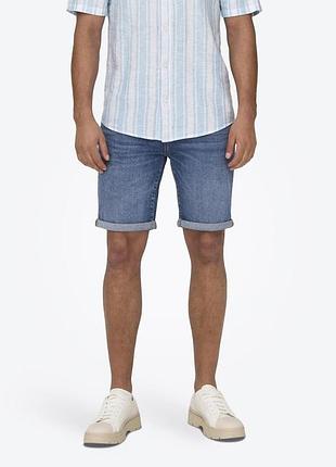 Чоловічі блакитні шорти only & sons xxl