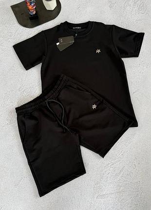 Летний костюм armani ax black