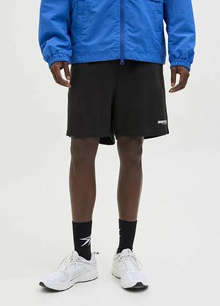 Мужские черные шорты jack & jones xl