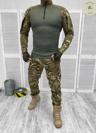 Тактический весенний костюм fierce гретта мультикам / военная армейская форма демисезонная (арт. 14041) xl